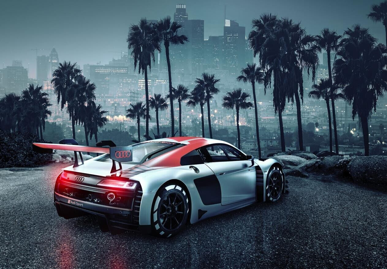 Komar Audi R8 Los Angeles 368 x 254 cm