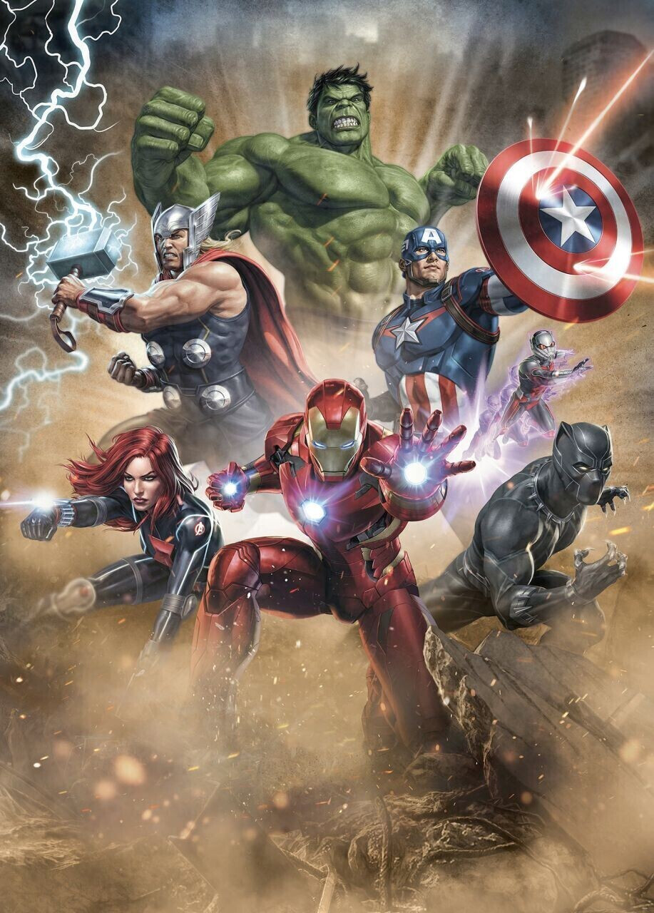 Komar Avengers Superpower 200 x 280 cm (IADX4-079)