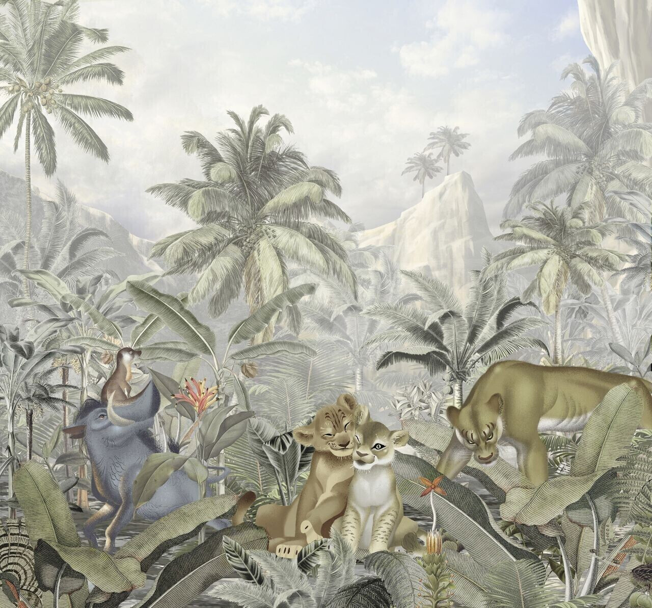 Komar Lion King Hills 300 x 280 cm (IADX6-088)