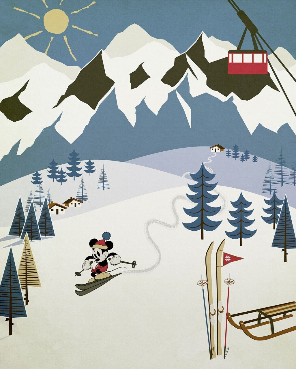 Komar Mickey Alpine 200 x 250 cm (IADX4-039)