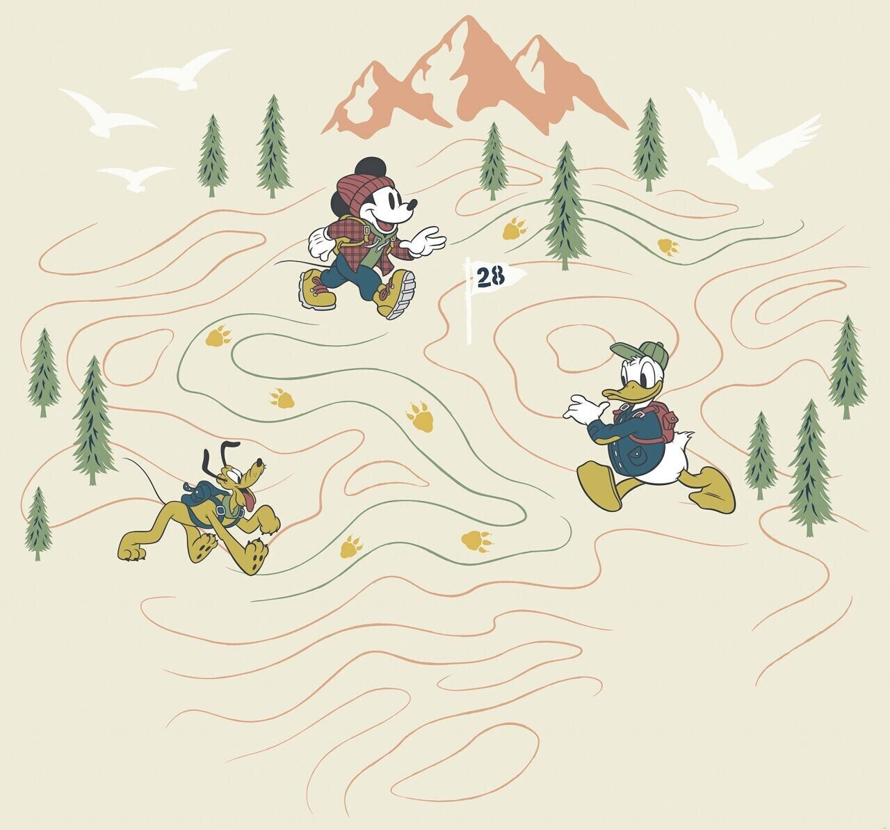 Komar Mickey Meets the Mouse 300 x 280 cm (IADX6-035)