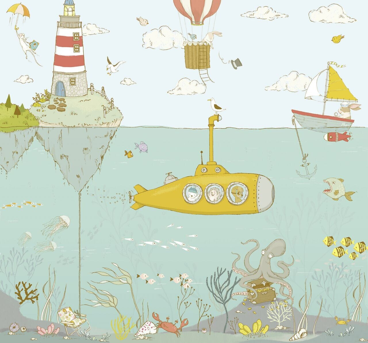 Komar Sealife 300 x 280 cm (IAX6-0014)