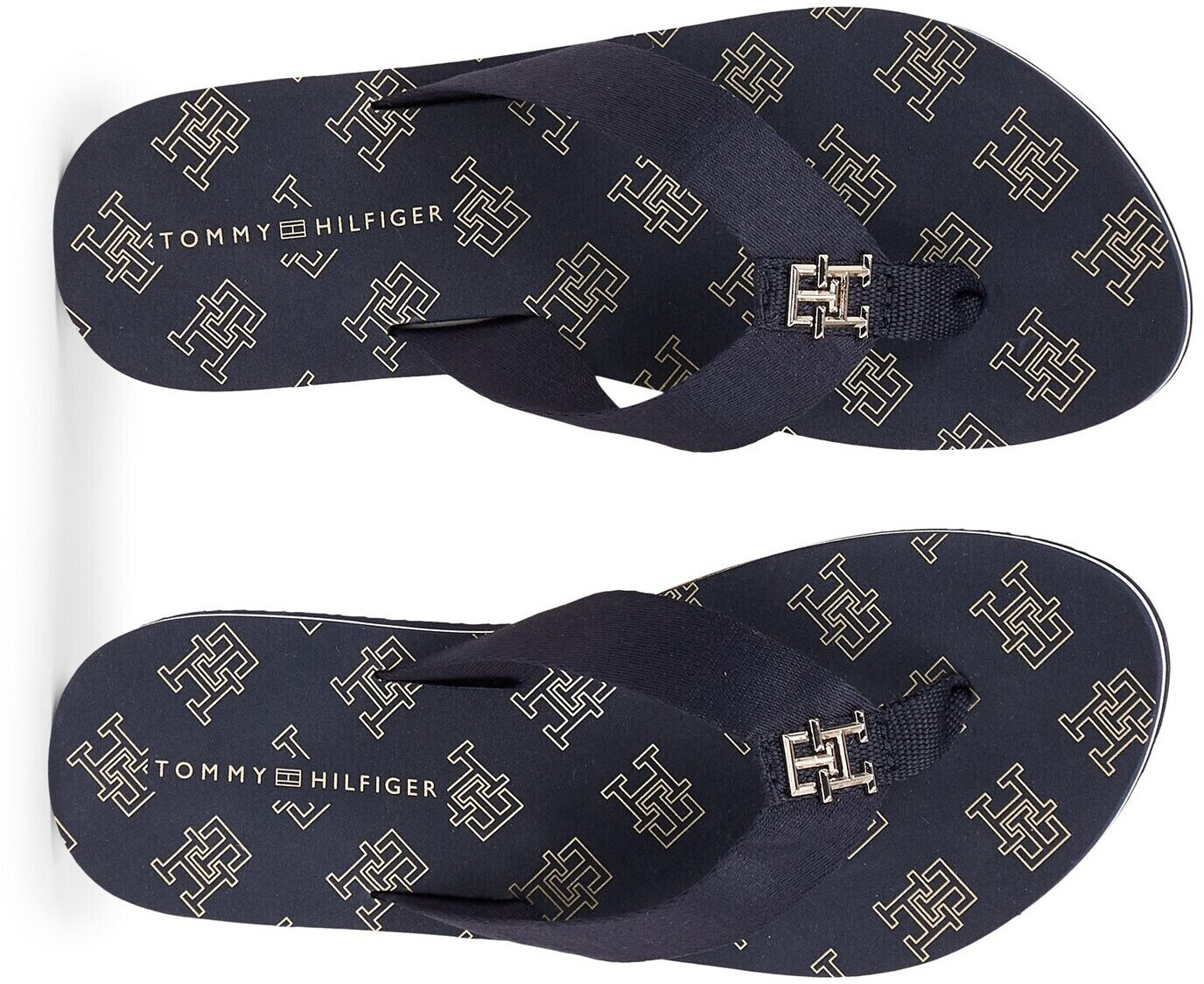 Buy Tommy Hilfiger Th Elevated Flip Flop (FW0FW07420) space blue from £