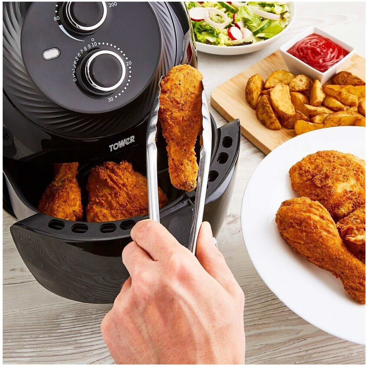 Tower t17021 outlet air fryer tesco