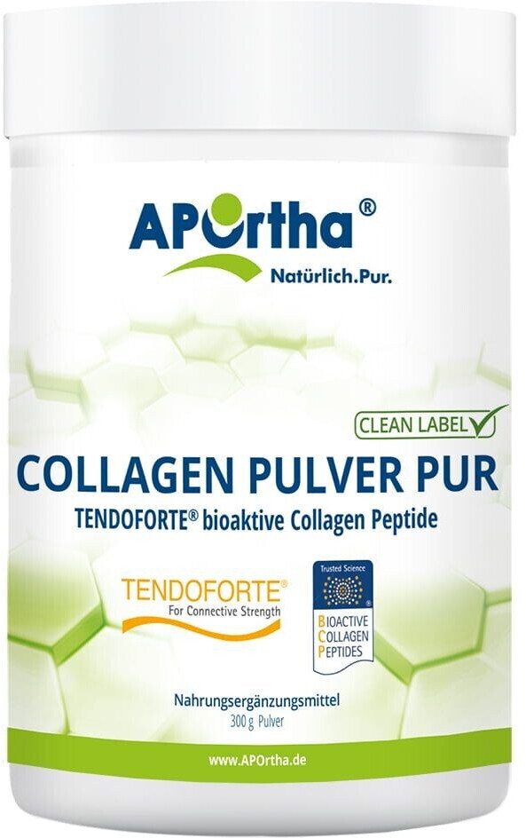 Aportha Collagen-Pulver PUR (300g) ab 24,95 € | Preisvergleich bei ...