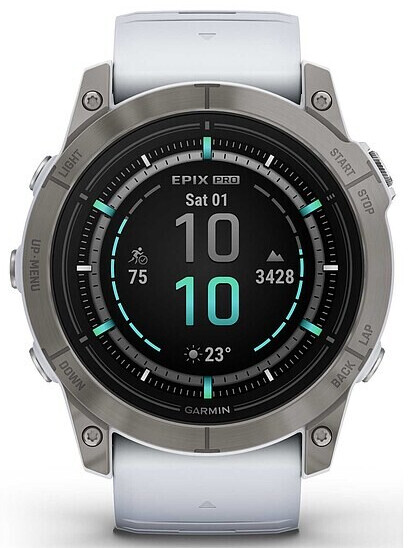 Garmin epix Pro Gen 2 Sapphire Edition 51mm Smartwatch (Gray/Black
