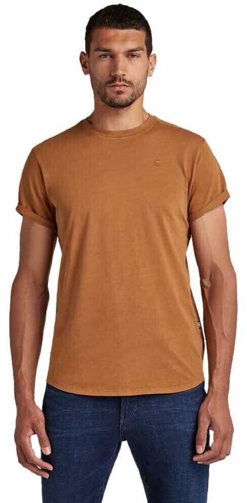 G-Star Lash Short Sleeve Round Neck T-Shirt (D16396-2653) brown D064