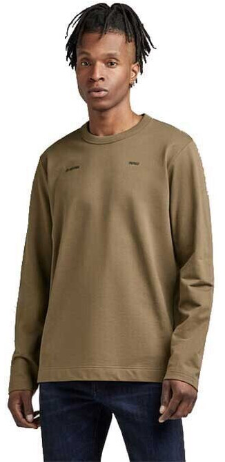 G-Star Tweeter Long Sleeve Round Neck T-Shirt (D21567-D136) brown