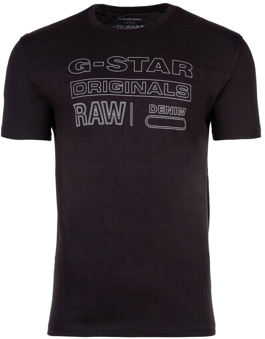 G-Star Originals Short Sleeve Round Neck T-Shirt (D22775-C506) black