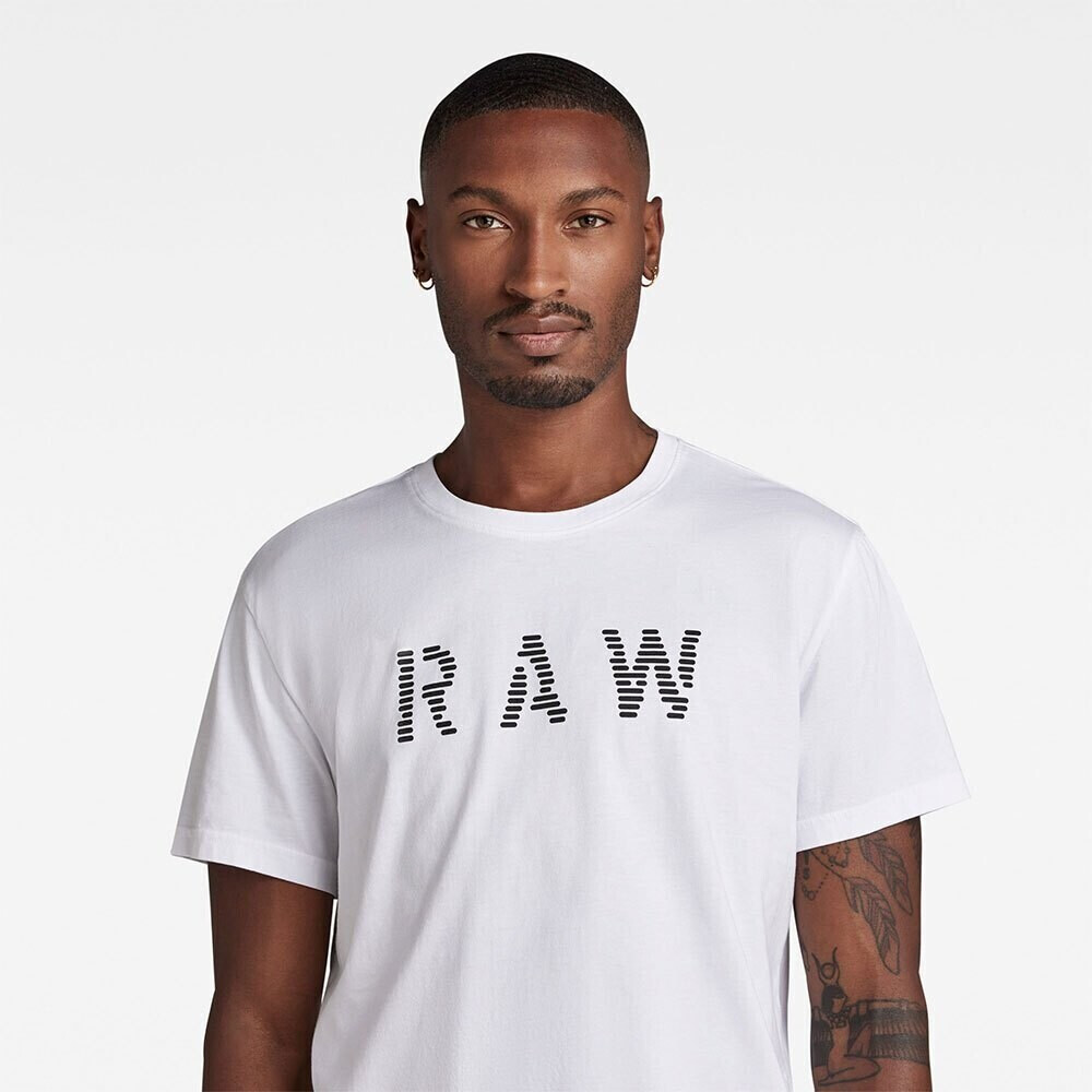 G-Star Raw Short Sleeve Round Neck T-Shirt (D22776-C506) white