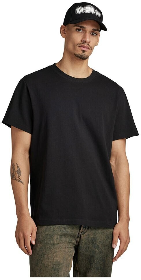 G-Star Loose Short Sleeve Round Neck T-Shirt (D23337-C336) black