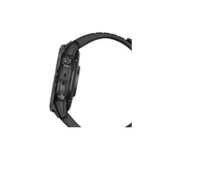 Achat reconditionné Garmin Fenix 5 Plus 47 mm noir au bracelet en silicone  noir[Wifi, Saphir Edition]