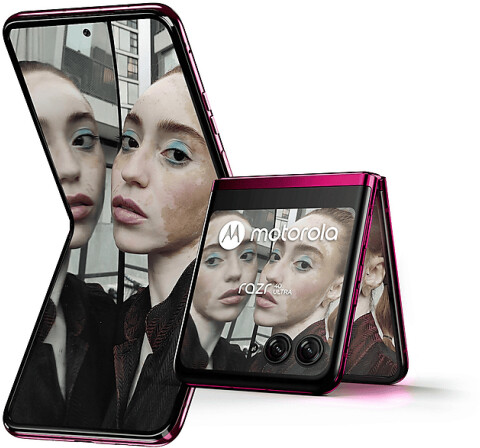 Motorola Razr 40 Ultra Viva Magenta, Bild 10