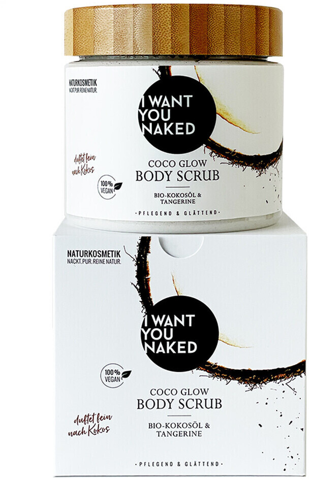 I Want You Naked Coco Glow Body Scrub (500ml)