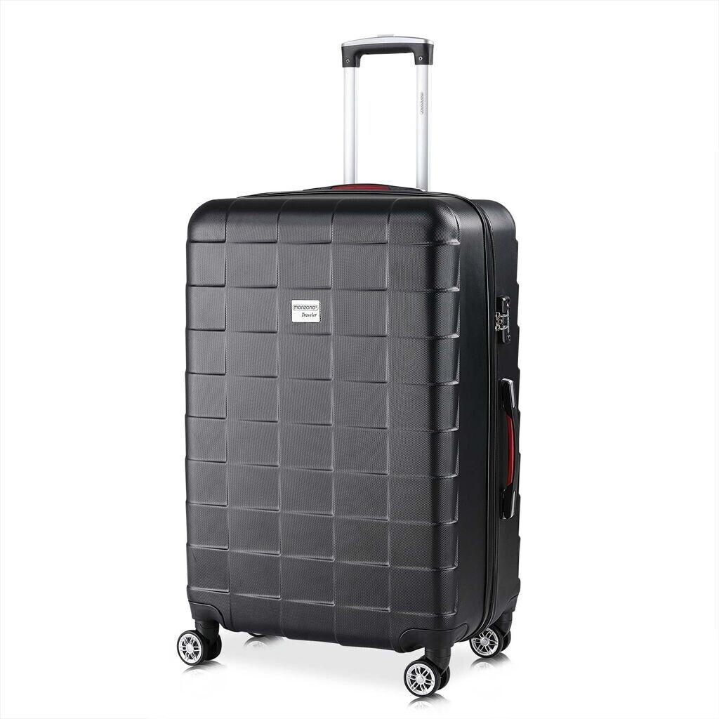 Monzana Exopack 4 Wheel Trolley 75 cm black