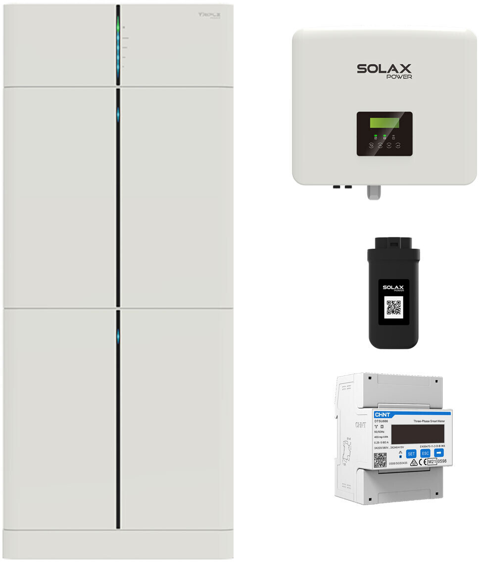 SolaX Power X1Hybrid G4 3kW Hybrid Wechselrichter mit 6 kWh