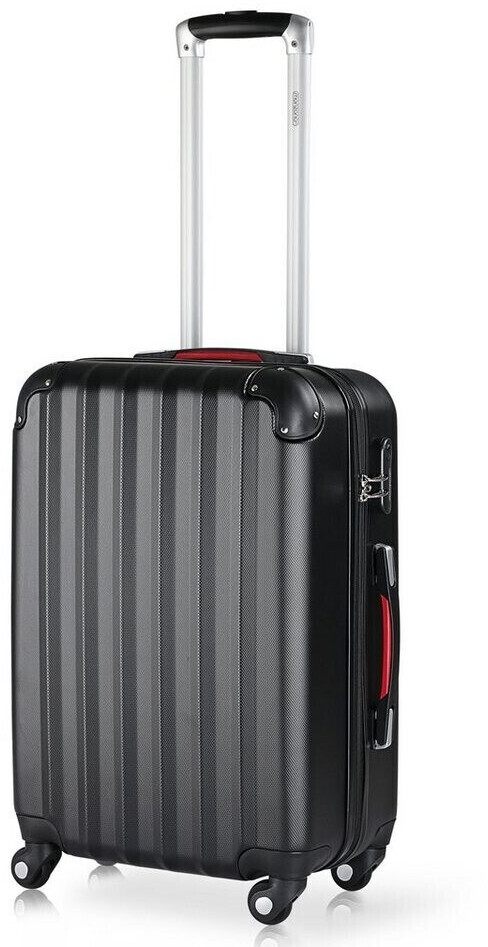 Monzana Baseline 4 Wheel Trolley 60 cm black
