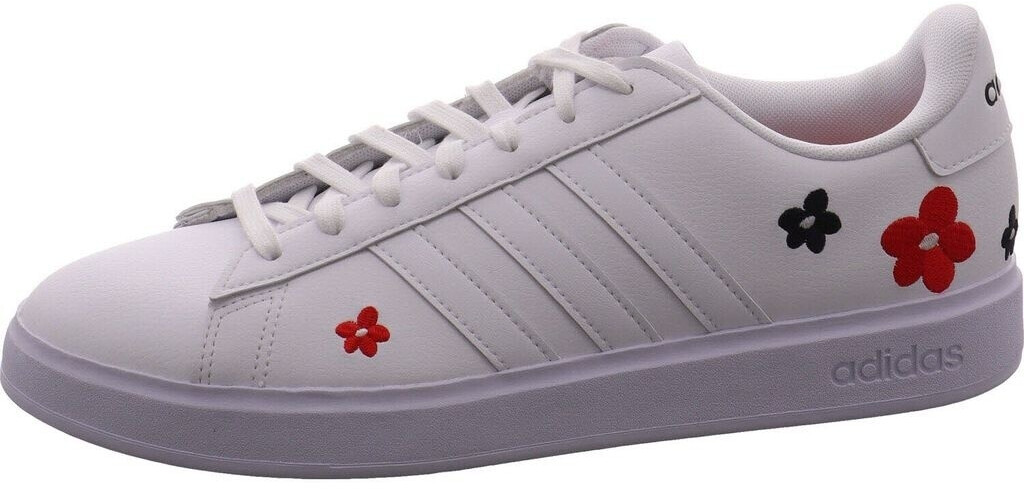 Adidas Grand Court 2.0 Women ftwr white ftwr white flower print ab 58 64 Preisvergleich bei idealo