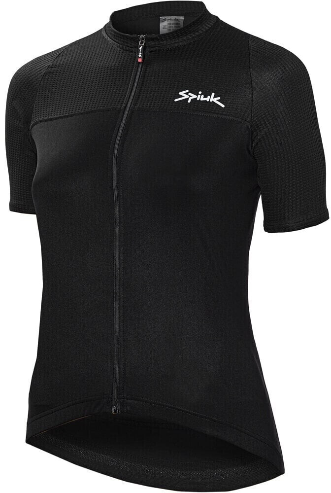 Photos - Cycling Clothing Spiuk Spiuk Anatomic Short-Sleeved Jersey Woman  black 2023