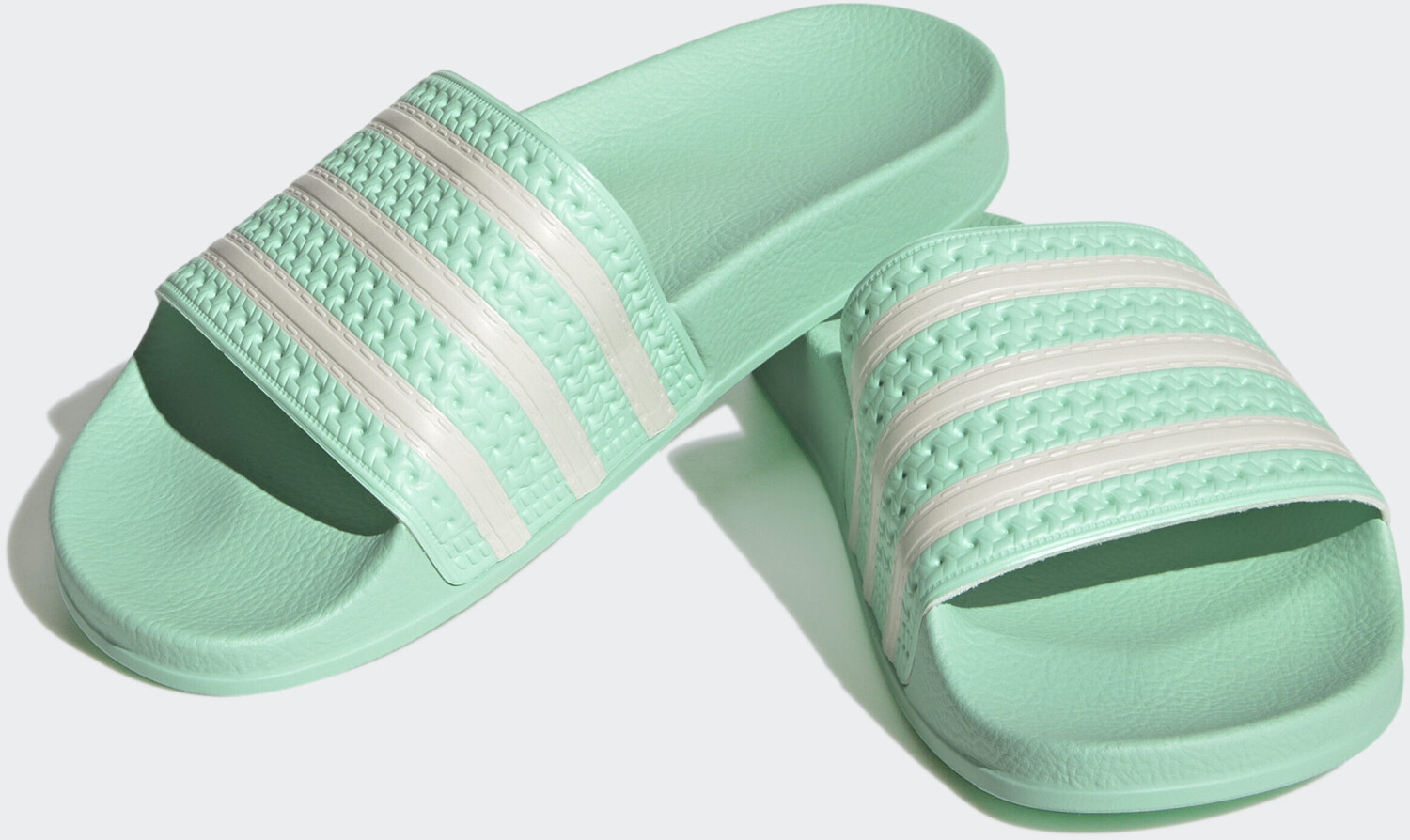 Adidas Adilette pulse mint off white pulse mint ab 31 99 Preisvergleich bei idealo