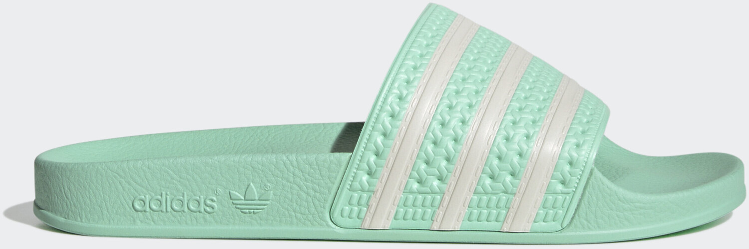 Adilette deals mint green