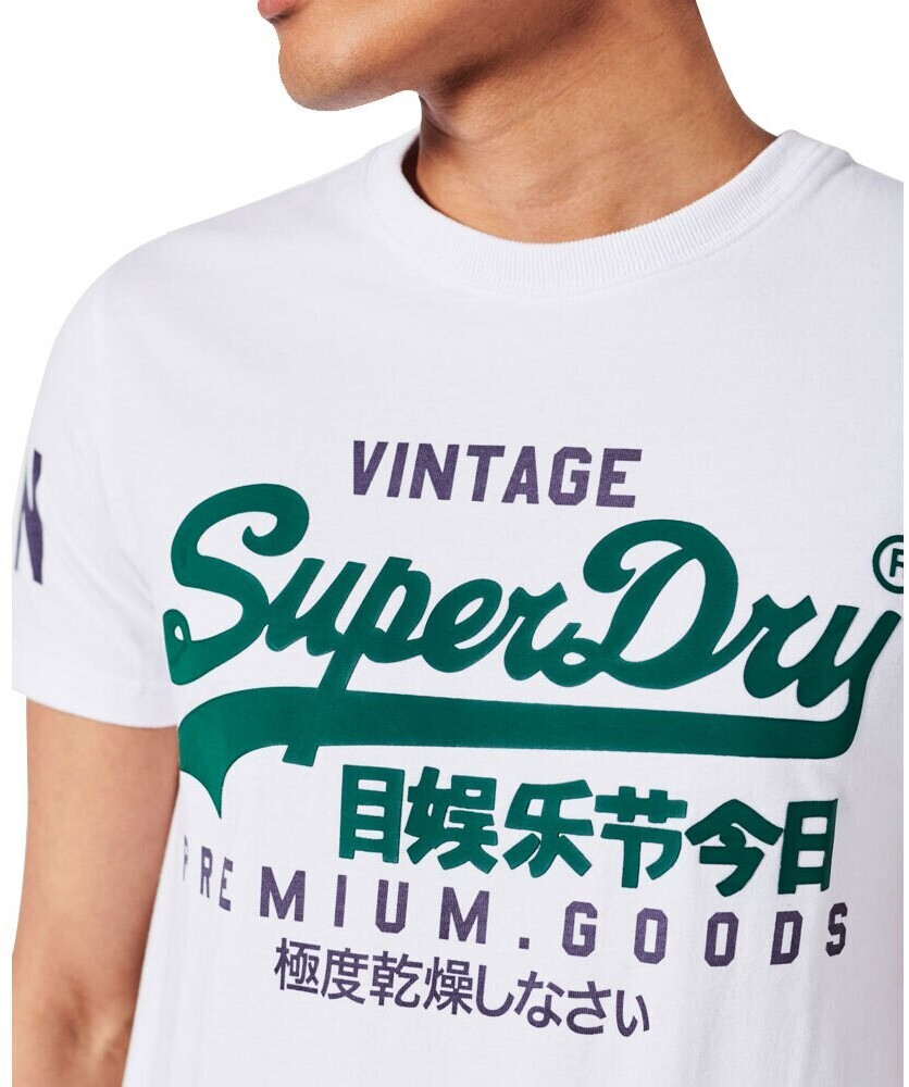 ab T-Shirt bei € Preisvergleich (M1011356A) Superdry beige/white logo 24,49 | Vintage