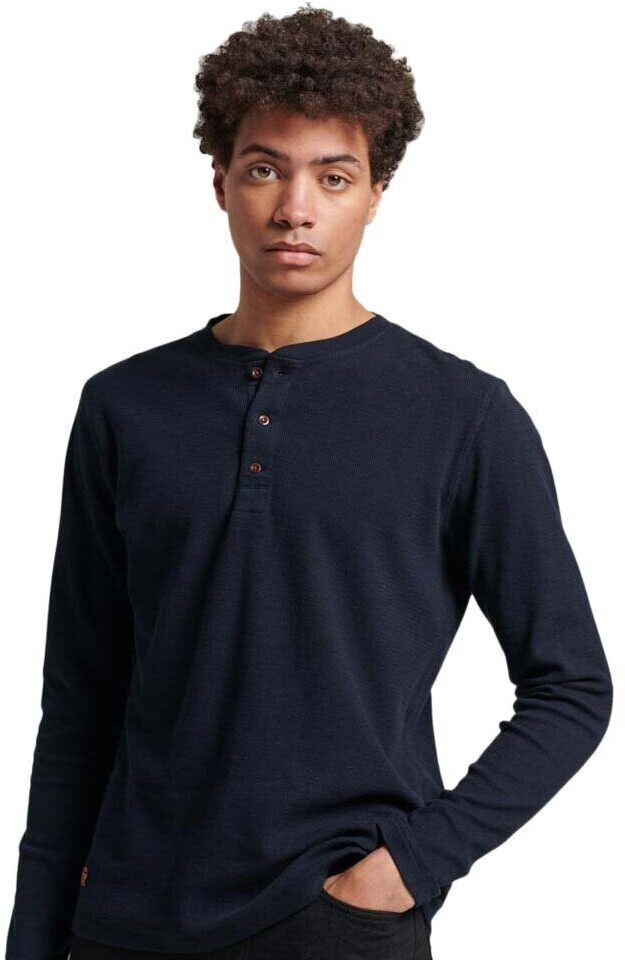 Superdry Waffle henley long sleeve T-Shirt (M6010776A) ab 29,99 €