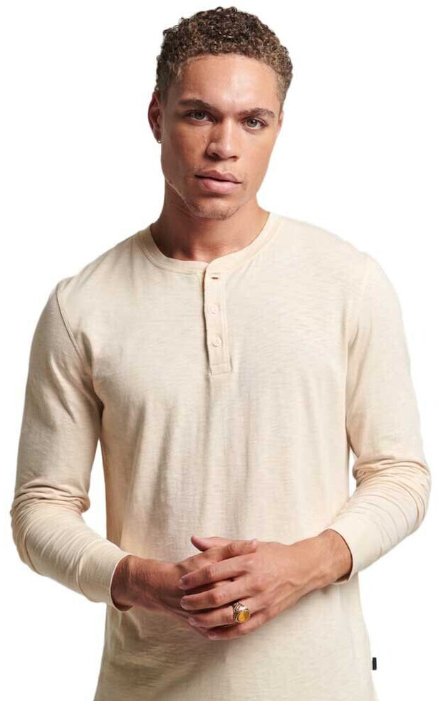 Superdry Studios slub henley long sleeve T-Shirt (M6010726A) ab 22 