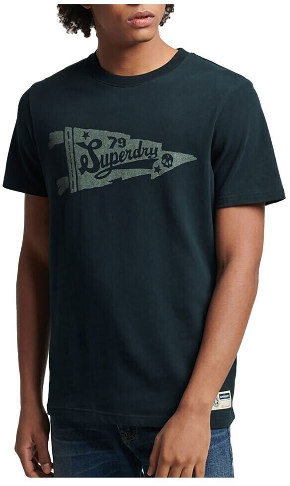 Superdry Vintage script style coll T-Shirt (M1011306A)