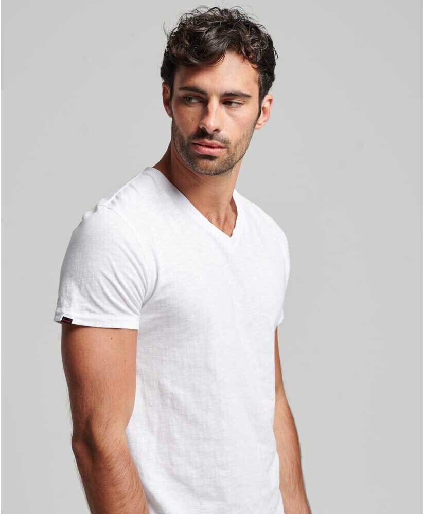 Superdry Studios v neck T-Shirt (M1011690A) beige/white ab 16,99 € |  Preisvergleich bei