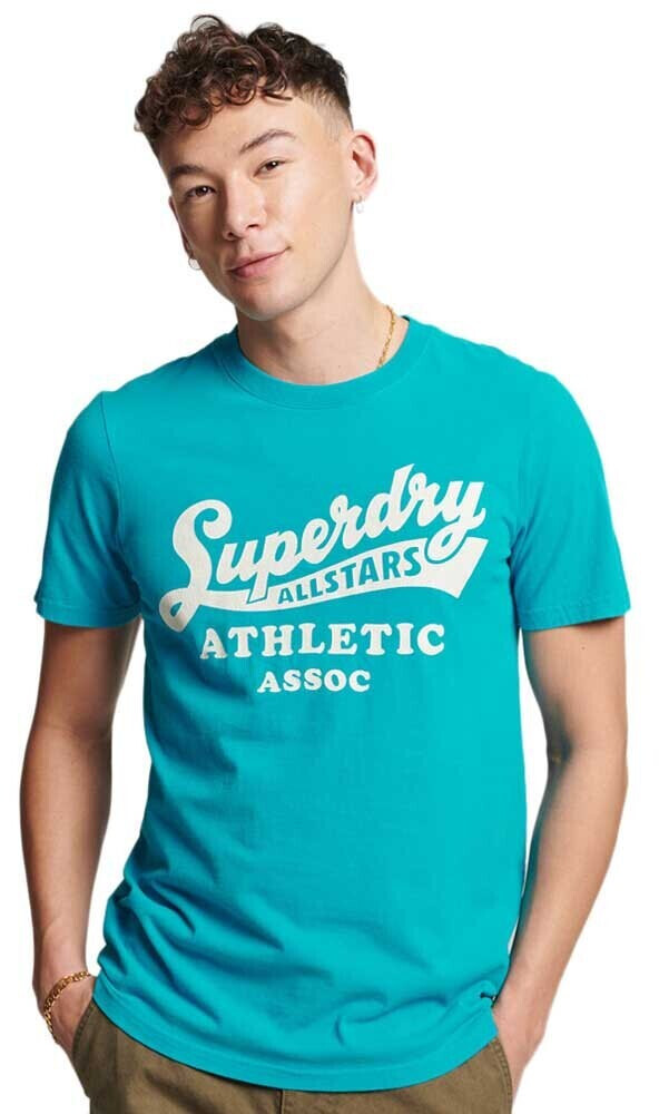 Superdry Vintage home run T-Shirt (M1011469A) blue