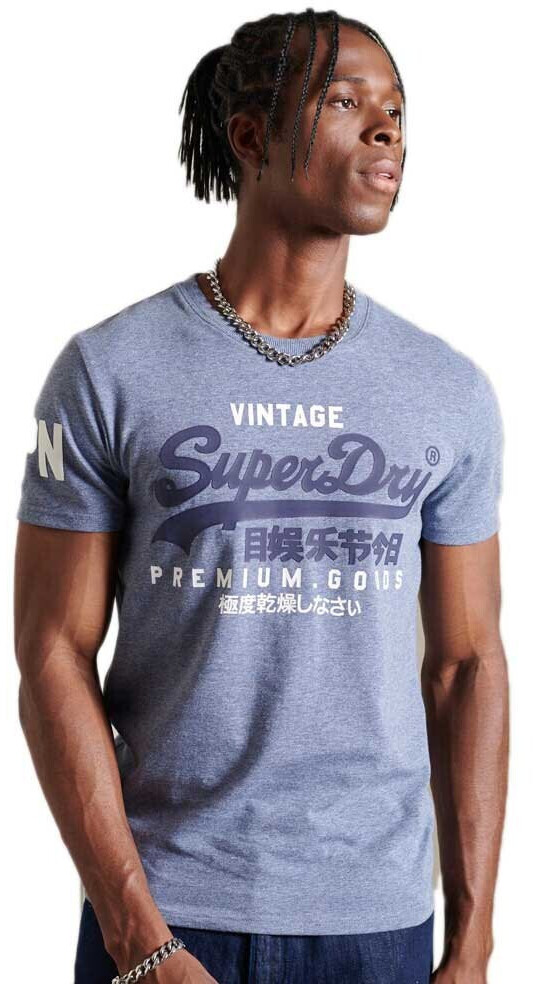 Superdry Core logo T Shirt M1011356A blue ab 24 99 Preisvergleich bei idealo
