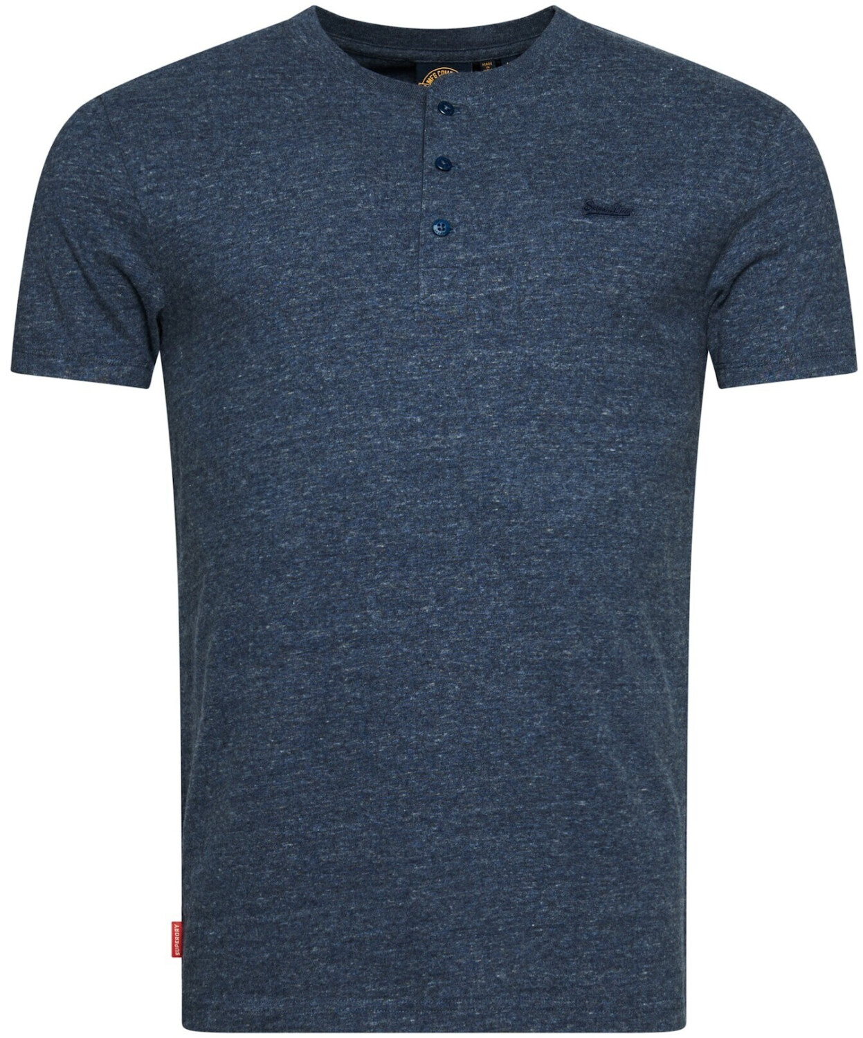 Superdry Vintage logo henley T-Shirt (M6010727A)