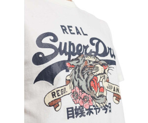Buy Superdry Vintage logo narrative T Shirt M1011712A beige from