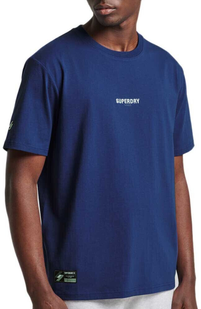 Superdry Code micro logo T-Shirt (M1011254A) blue