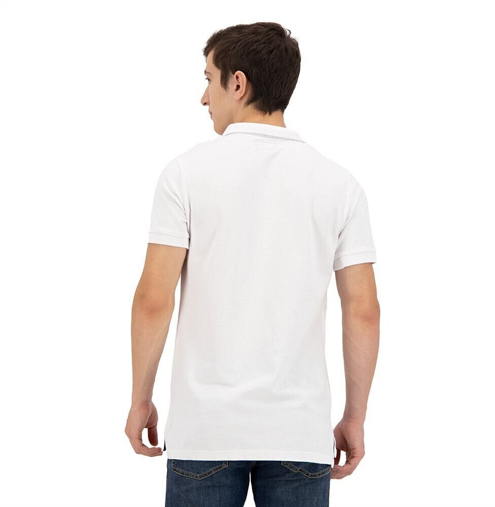 Superdry Classic pique polo M1110343A white ab 27 49 Preisvergleich bei idealo