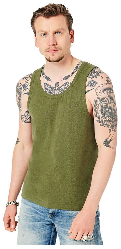 Superdry Herren T-Shirt Track Field | Schmale Passform & Strukturierte Grafik | 220 G/m² Baumwolle