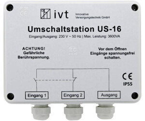 Netzvorrangschaltung / Netzumschaltung 16A / 230V - IVT US-16
