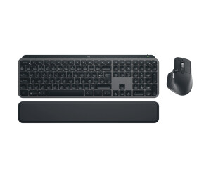 Clavier sans fil - logitech - mx keys s - bluetooth - rétroéclairé -  touches silencieuses - graphite LOGITECH Pas Cher 