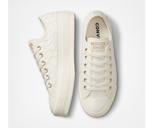Converse all star low shop leather egret rose gold exclusive