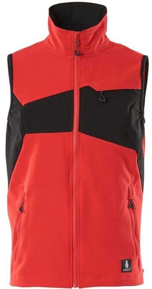 Mascot Workwear Accelerate Weste Ultimate Stretch 8365-511-20209 verkehrsrot/schwarz