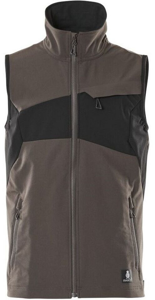 Mascot Workwear Accelerate Weste Ultimate Stretch 8365-511-1809 dunkelanthrazit/schwarz