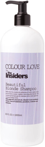 the Insiders Color Love Beautiful Blonde Shampoo (1000ml)
