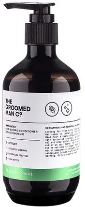 The Groomed Man Co. Man Mint Hair & Beard Conditioner (300ml)