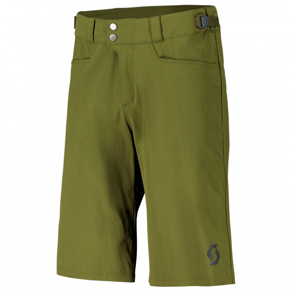 Scott Shorts Trail Flow with Pad (FirGreen)