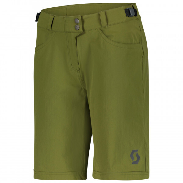 Scott Women's Shorts Trail Flow with Pad (FirGreen)