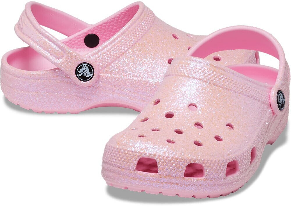 Buy Crocs Classic Glitter Clogs 206993 light pink from 35.33