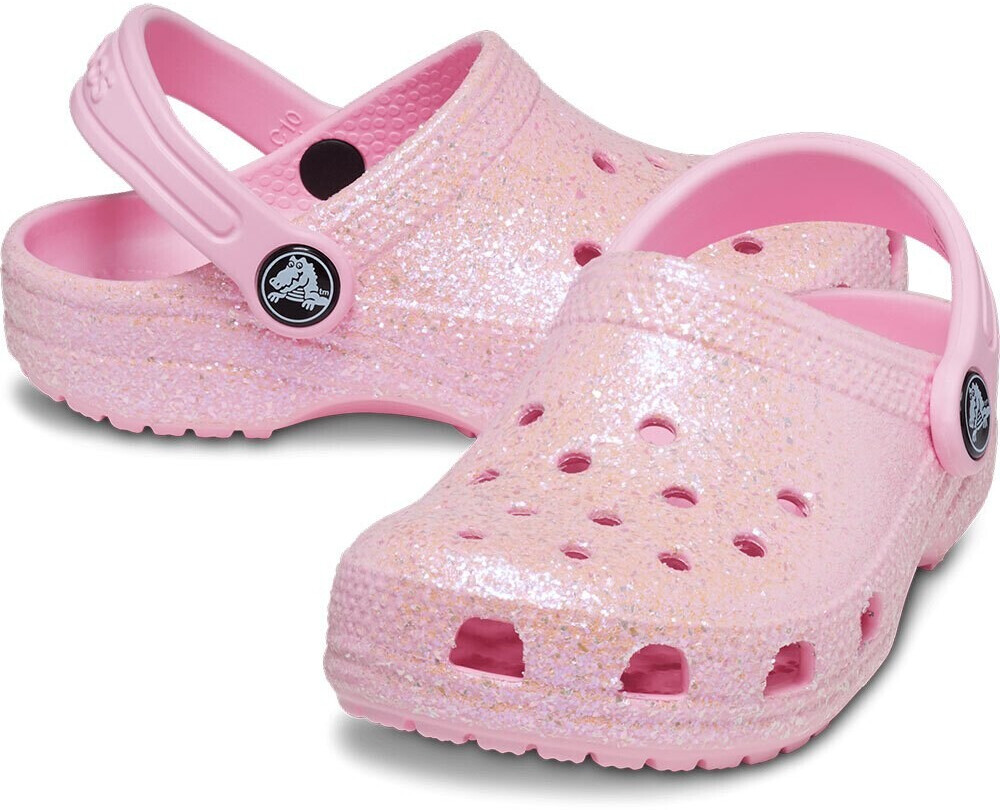 Pink outlet crocs toddler