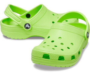 Neon green crocs on sale