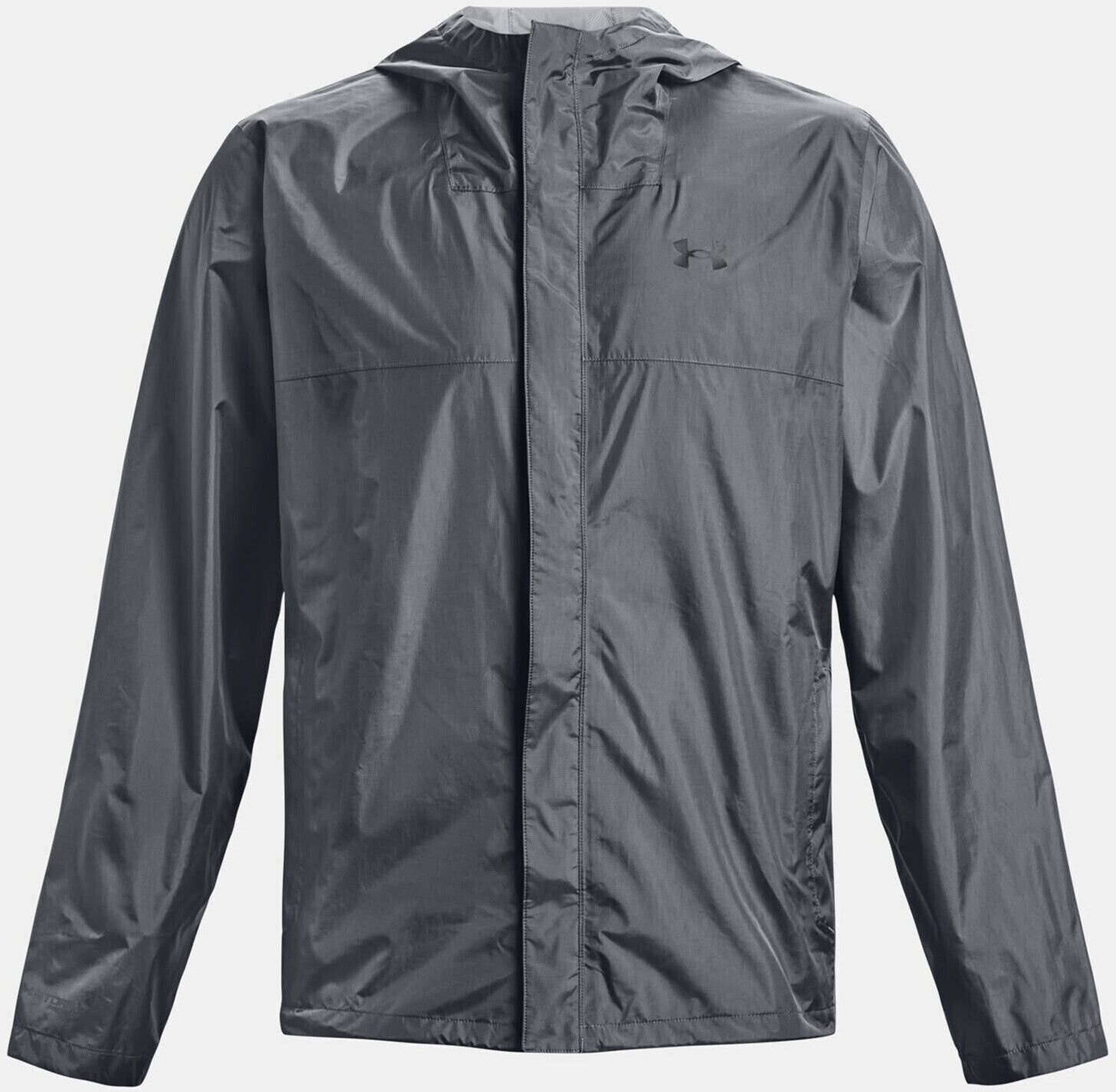 Under Armour Forefront Mens Rain Jacket (Pitch Gray)